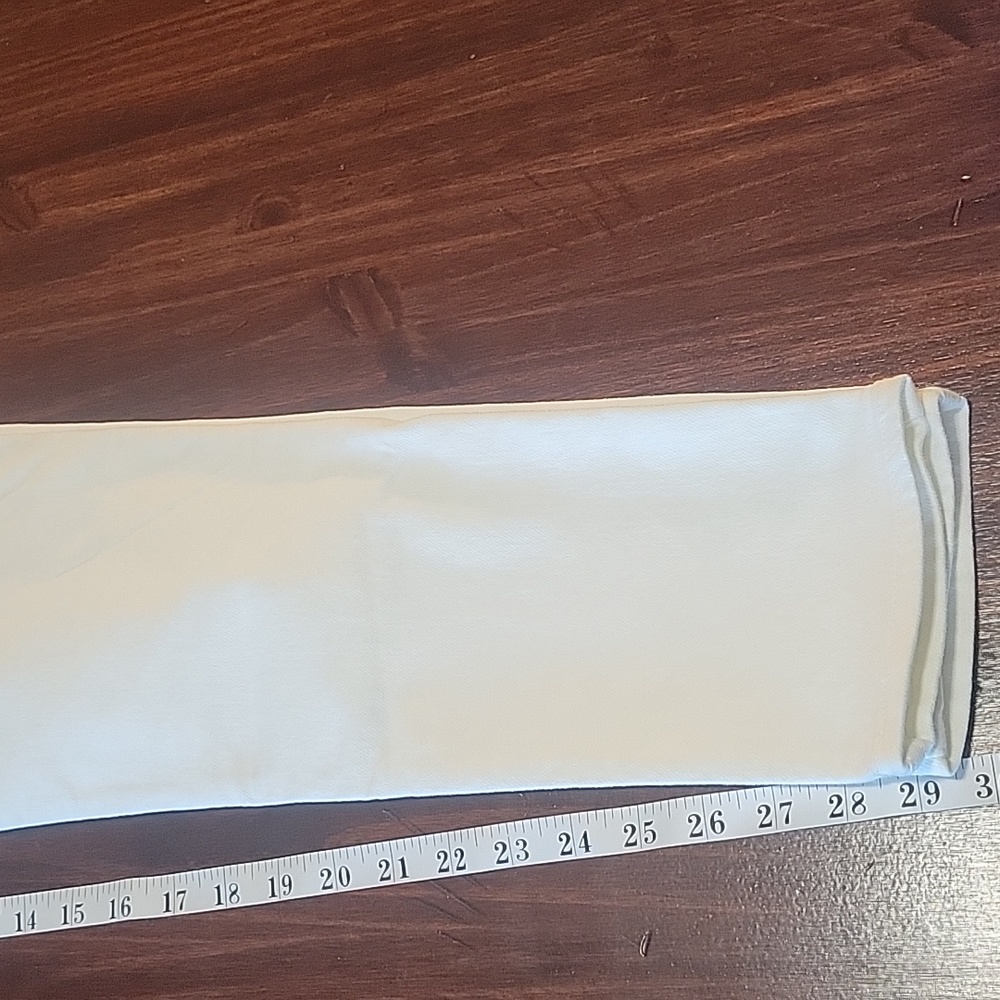 Womens Levi's white 535 skinny jeans in size 32 - Picture 9 of 9